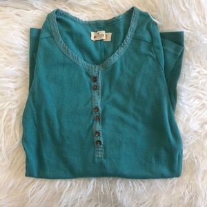 Two XS Basic Long Sleeve Hollister Tops